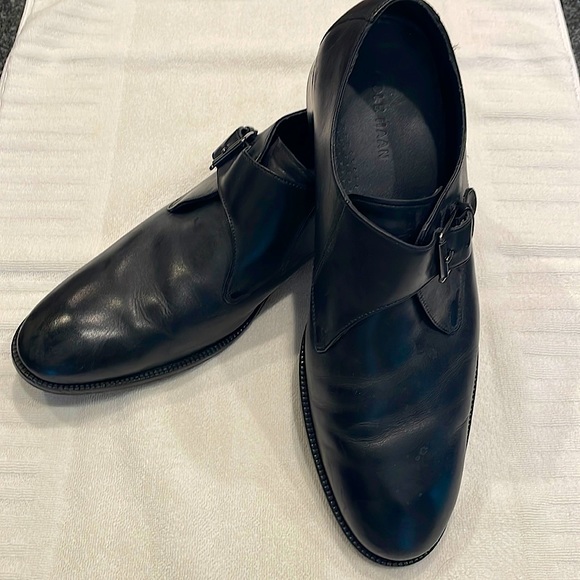 Men’s black buckle dress shoes, Cole Haan, size 11.5 med. Excellent condition. - Picture 1 of 2